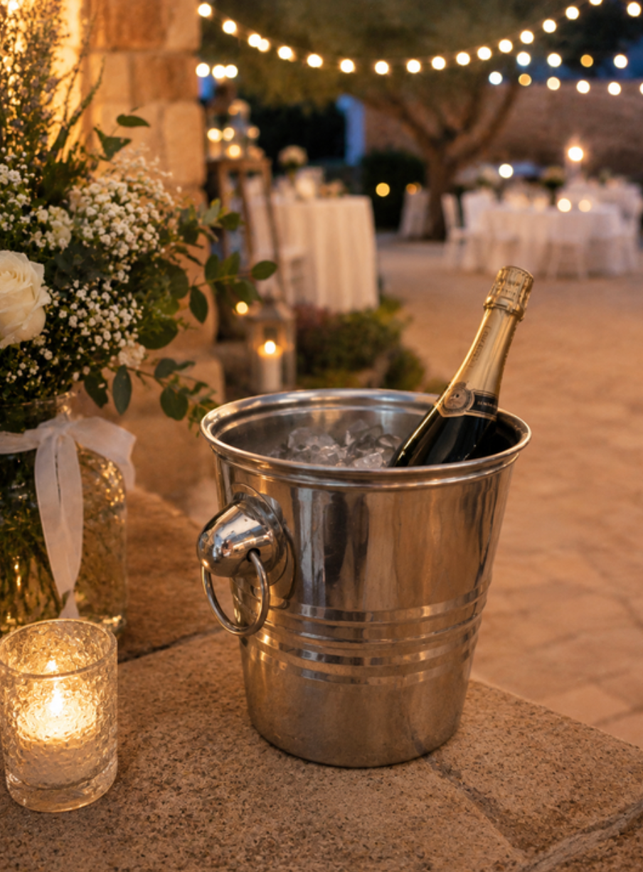 Seau à champagne — Location