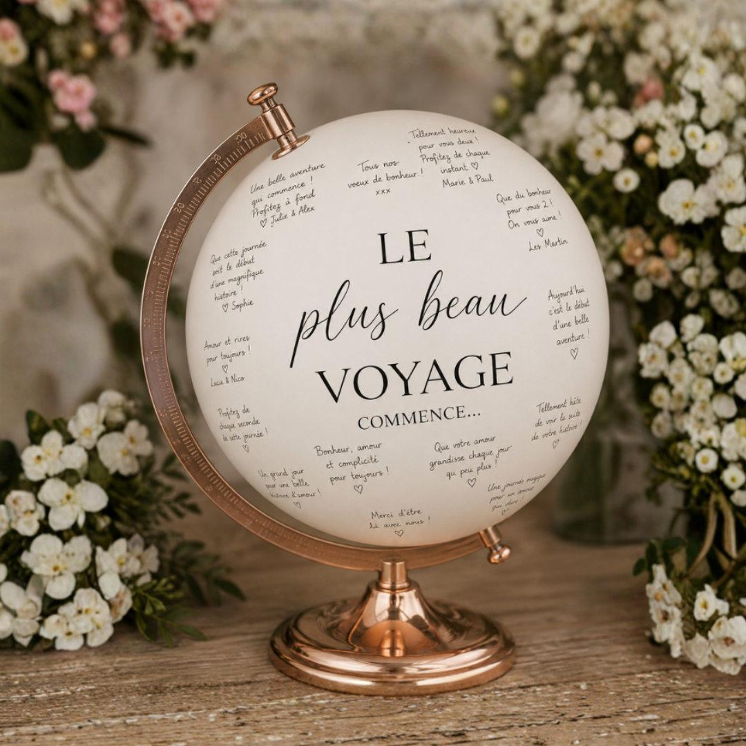 Globe à signer
